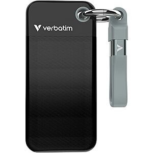 Verbatim 1TB Pocket Portable SSD $179.99