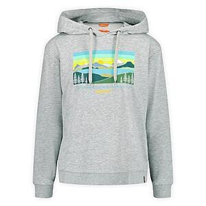 Women's Await Adventure Semi-Cropped Graphic Hoody (Grey Mix, Sizes: XS-XXL) $15.59 + F/S $75+