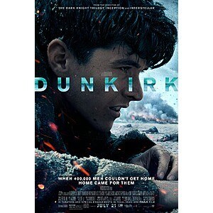 Xfinity Rewards Members: Dunkirk (Digital HD Movie) on 07/09/2026