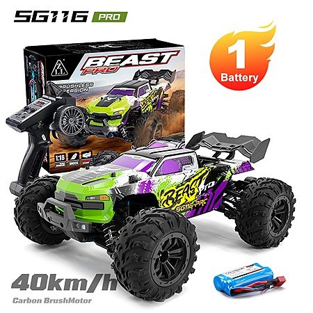 ZNLYRION 1:16 RC Buggy SG116MAX PRO 4WD 80KM/H Brushless Off-Road Car $53.9 + Free Shipping