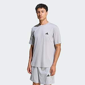 adidas Men's Workout Essentials Feelready T-Shirt (Halo Silver, S or 2XL) $6.40 + Free Shipping