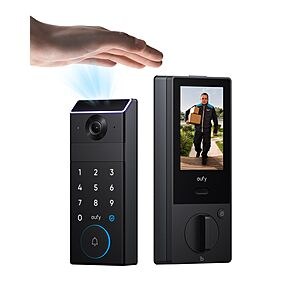 eufy Security Smart Lock FamiLock S3 Max with Palm Vein Recognition w/ Video and Rear Screen $279.99 + Free Shipping