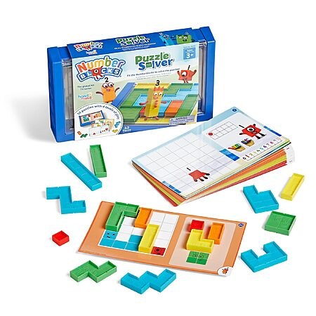 hand2mind Numberblocks Puzzle Solver, Logic Puzzle for Kids