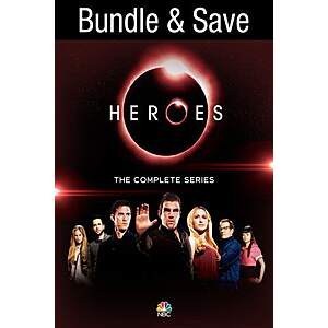 heroes the complete collection HD 90 episodes appletv $19.99