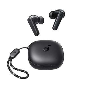 soundcore P25i(same as p20i) Bluetooth True Wireless Earbuds, Big Bass, 30H Playtime, IPX5, with Charging Case $14.88